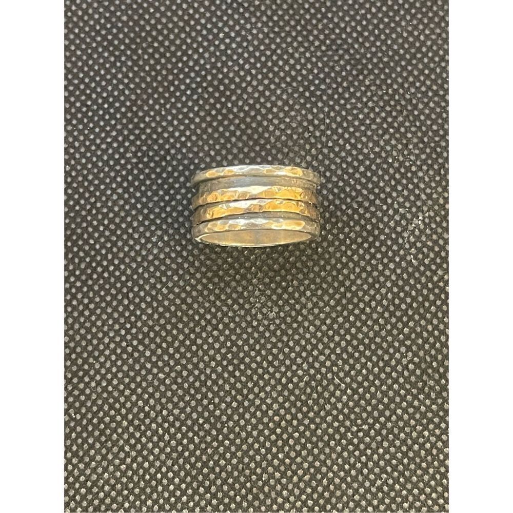 Silver and Rose Gold Ring - Picture 2 of 5